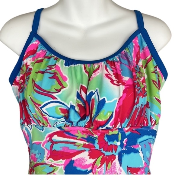 Gabar Colorful Floral Print One Piece Swimsuit‎ - Picture 2 of 8